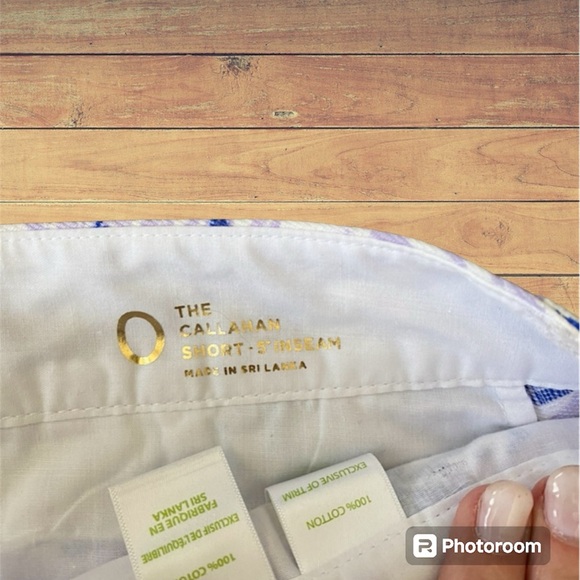 Lilly Pulitzer Callahan shorts sz 0 - Picture 2 of 3